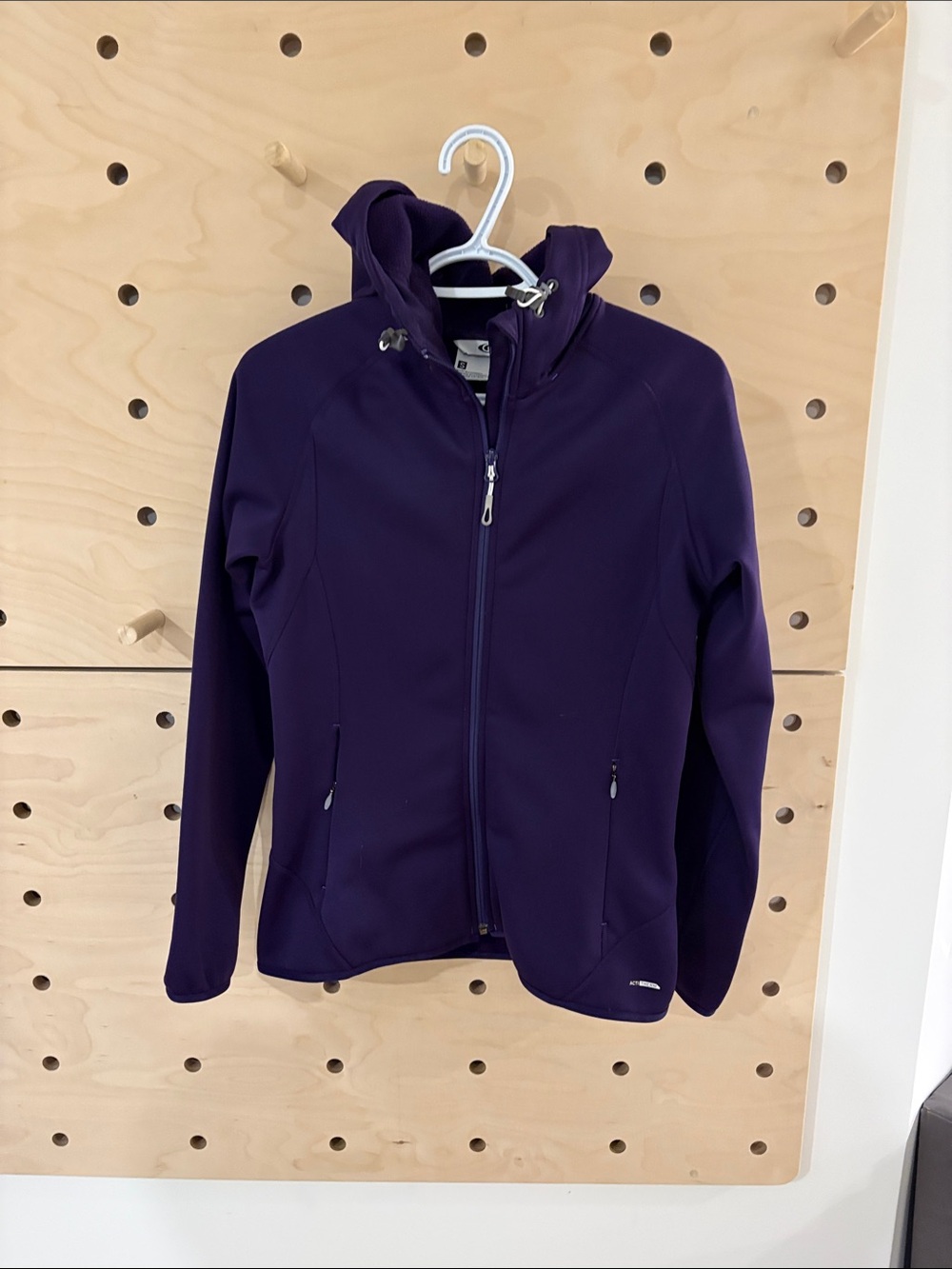 Salomon Deep Purple Hooded Softshell Jacket
